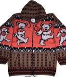 Dancing Bears Orange Alpaca Sweater